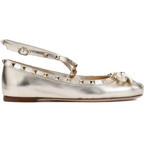 Loafers & Ballerinas - Rockstud Ballerinas - Gr. 40 (EU) - in - für Damen - Valentino - Modalova