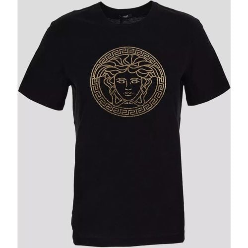 A101452B150 T-shirt e - Größe 40 - Versace - Modalova