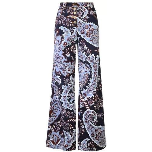 Paisley' Blue Cotton Jeans - Größe 27 - ETRO - Modalova