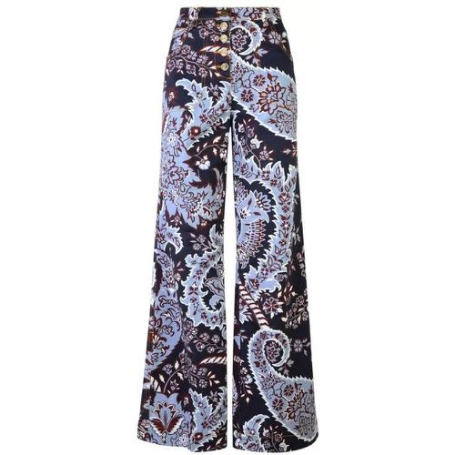 Paisley' Blue Cotton Jeans - Größe 27 - blau - ETRO - Modalova