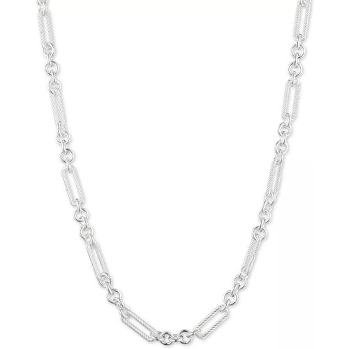 Halskette - Necklace 16" Rope Link Collar - Gr. unisize - in Silber - für Damen - Lauren Ralph Lauren - Modalova