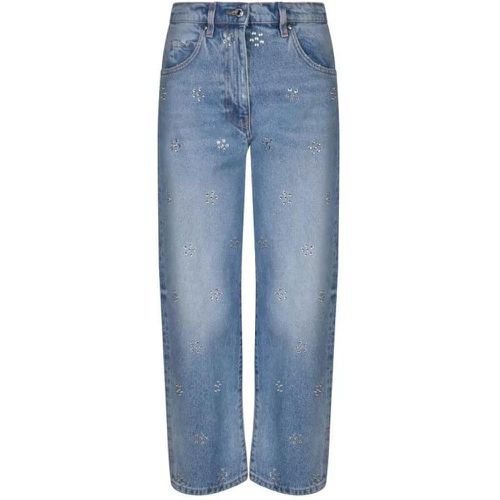 Blue Regular Fit Jeans - Größe 40 - blue - MSGM - Modalova