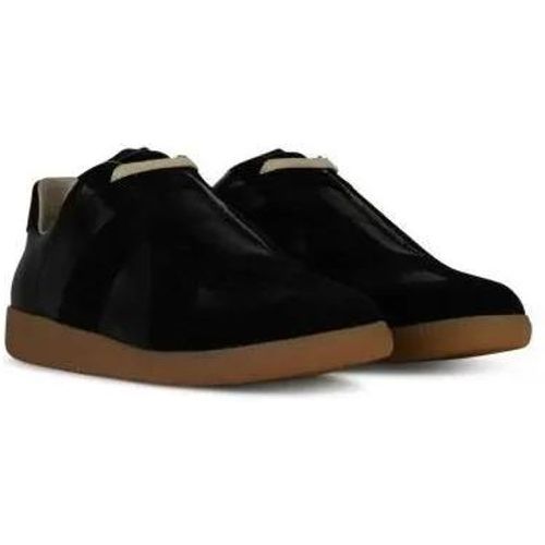 Sneakers - Black Leather Low Replica Sneakers - Gr. 40 (EU) - in - für Damen - Maison Margiela - Modalova