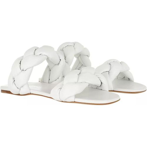 Slipper & Pantoletten - Padded Sandals Leather - Gr. 41 (EU) - in - für Damen - Miu Miu - Modalova