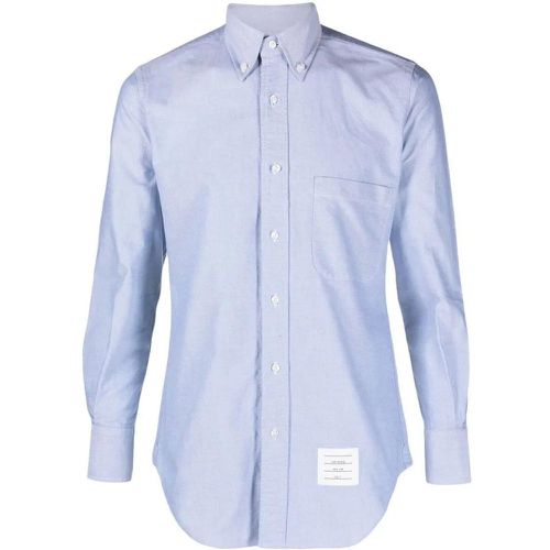 Classic Cotton Shirt - Größe 2 - blau - Thom Browne - Modalova