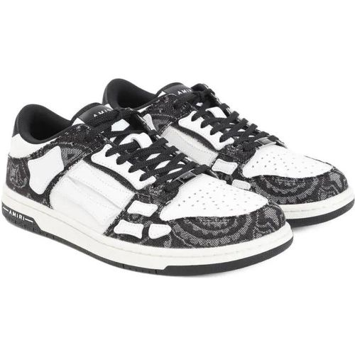 Low-Top Sneaker - Bandana Denim Skeleton Top Low Sneakers - Gr. 44 (EU) - in - für Damen - Amiri - Modalova