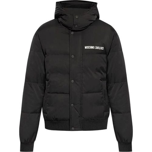 Jackets Black - Größe 50 - Moschino - Modalova