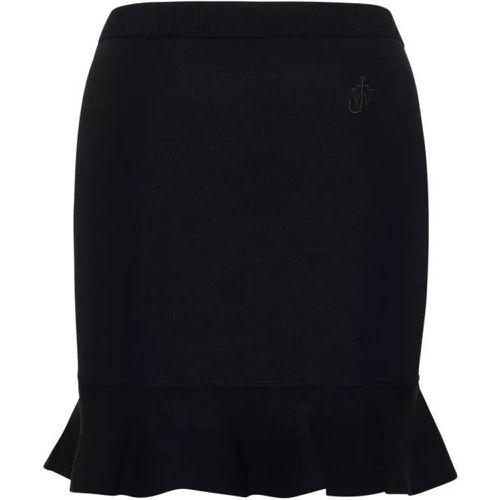 Black Viscose Blend Skirt - Größe M - black - J.W.Anderson - Modalova