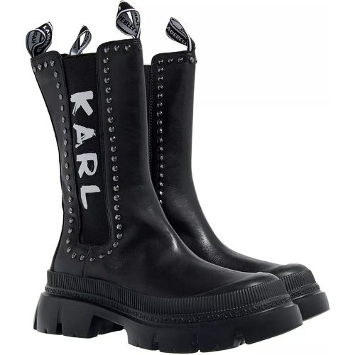Boots & Stiefeletten - Trekka Max Kc Brush Logo Gore Midi - Gr. 36 (EU) - in - für Damen - Karl Lagerfeld - Modalova