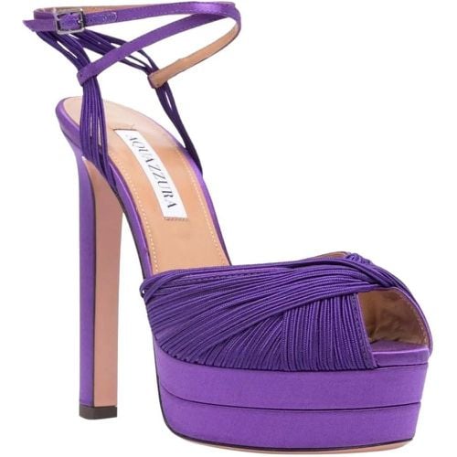 Slipper & Pantoletten - Sandals Purple - Gr. 40 (EU) - in - für Damen - Aquazzura - Modalova