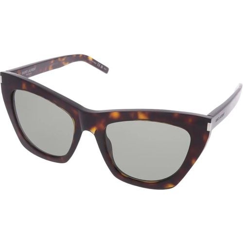 Sonnenbrille - SL 214 KATE-033 - Gr. unisize - in Braun - für Damen - Saint Laurent - Modalova