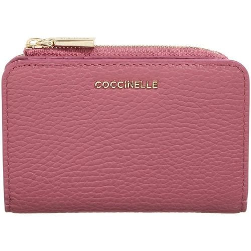 Portemonnaie - Metallic Soft - Gr. unisize - in Rosa - für Damen - Coccinelle - Modalova