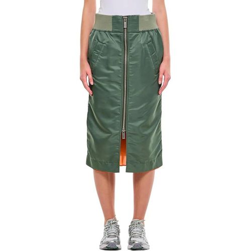 Nylon Twill Skirt - Größe 3 - Sacai - Modalova