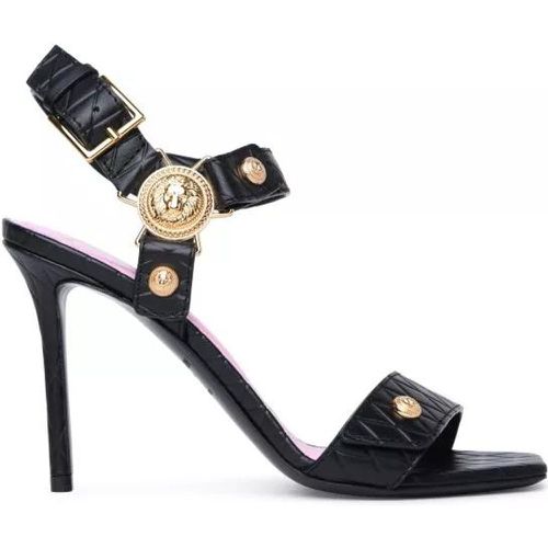 Sandalen & Sandaletten - Black Leather Sandals - Gr. 35 (EU) - in - für Damen - Balmain - Modalova