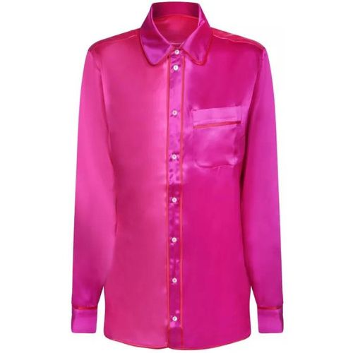 Pink Bi-Color Shirt - Größe L - pink - Pierre-Louis Mascia - Modalova