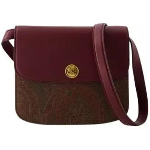 Shopper - Tracolla Crossbody - Leather - Burgundy - Gr. unisize - in - für Damen - ETRO - Modalova