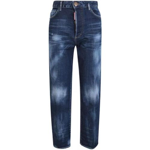 Denim Straight Fit Jeans - Größe 38 - Dsquared2 - Modalova