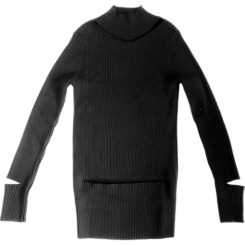 Pullover mit Cut-Outs - Größe M - black - Ximonlee - Modalova