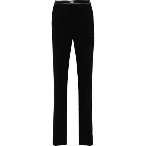 Trousers Black - Größe IT 42 - Elisabetta Franchi - Modalova