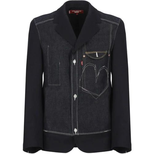 Dark Blue Long-Sleeve Jacket - Größe L - Junya Watanabe - Modalova