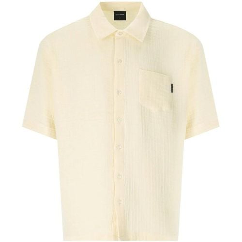 ENZI SEERSUCKER CREME POLOSHIRT - Größe M - gelb - Daily Paper - Modalova