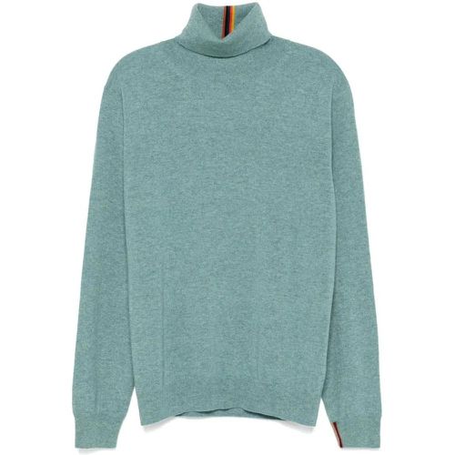 Teal Blue Cashmere Sweater - Größe L - Paul Smith - Modalova