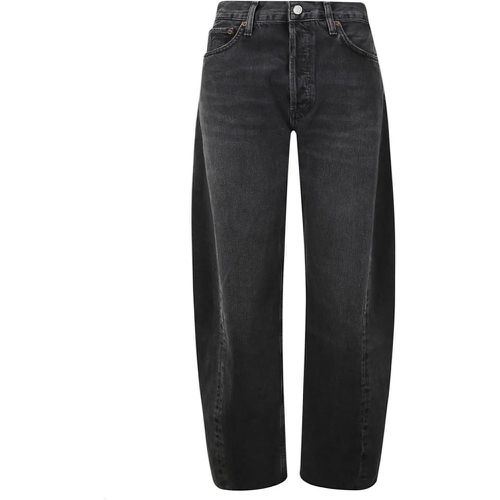 Light Wash Baggy Denim Trousers - Größe 28 - Agolde - Modalova