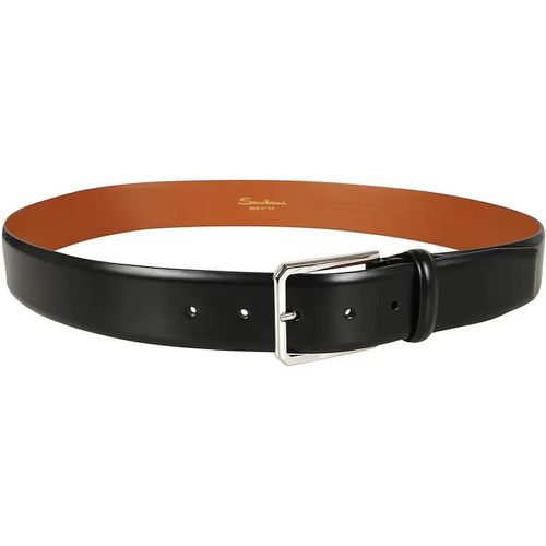 Gürtel - Adjustable Leather Belt - Gr. 105 - in - für Damen - Santoni - Modalova