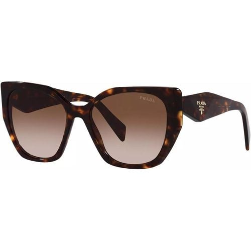 Sonnenbrille - 0PR 19ZS - Gr. unisize - in Braun - für Damen - Prada - Modalova