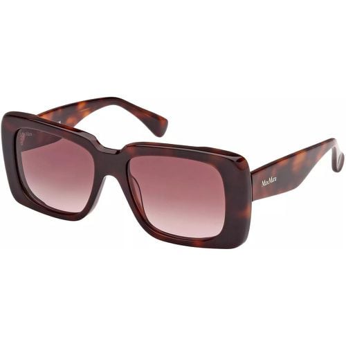 Sonnenbrille - Glimpse3 - Gr. unisize - in Dunkelbraun - für Damen - Max Mara - Modalova