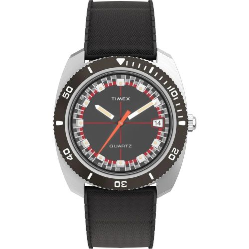 Uhren - Quarz-Analoguhr Q Reissue 1971 Velocity - Gr. unisize - in Schwarz - für Damen - Timex - Modalova