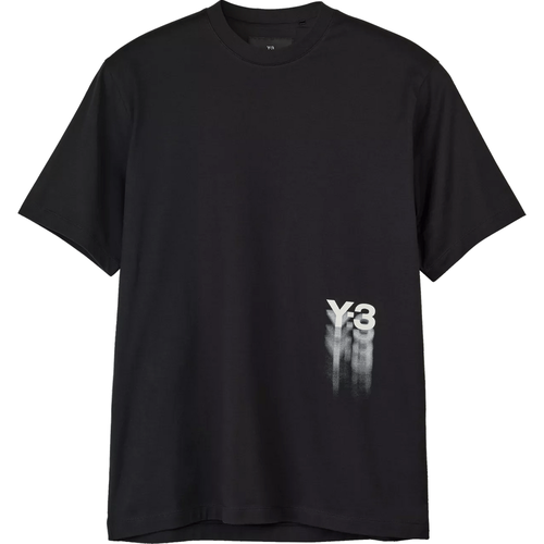 T-Shirt mit Grafik - Größe L - black - Y-3 - Modalova