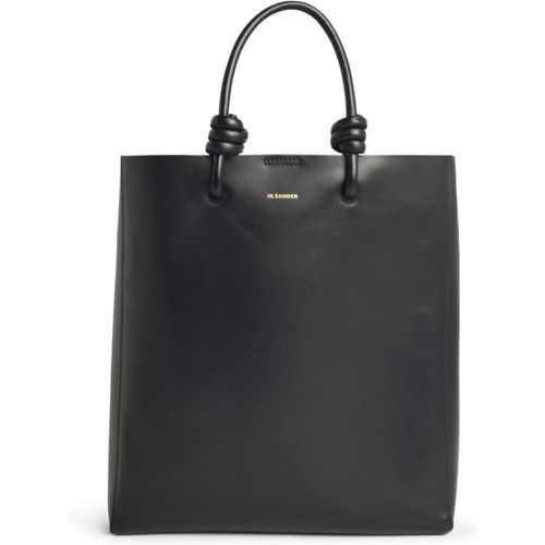 Totes & Shopper - 'Tote' Black Leather Crossbody Bag - Gr. unisize - in - für Damen - Jil Sander - Modalova