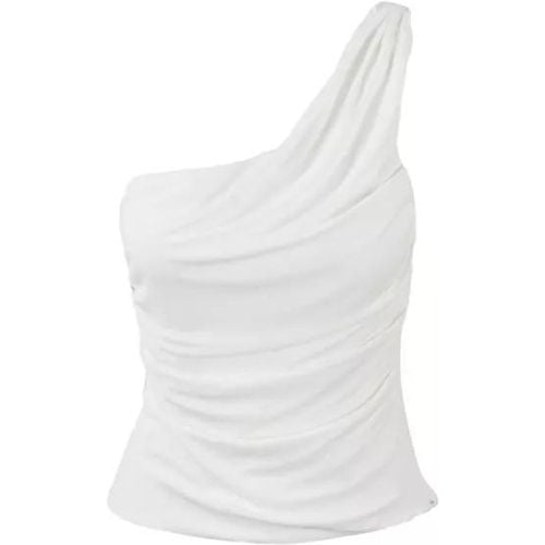 One Shoulder Top - Größe 42 - white - alberta ferretti - Modalova