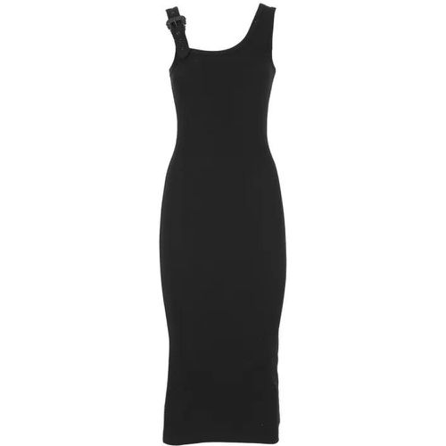 Ribbed Dress - Größe 40 - black - Versace Jeans Couture - Modalova