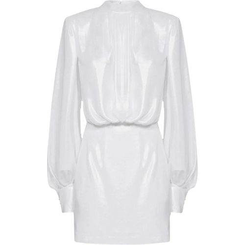 Abelia Laminated Mini Dress - Größe 42 - Blanca Vita - Modalova