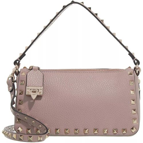 Satchel Bag - Small Rockstud Satchel Bag Leather - Gr. unisize - in - für Damen - Valentino Garavani - Modalova