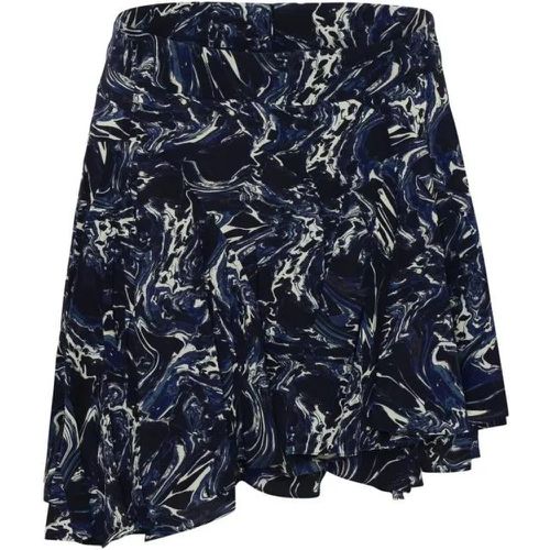 Teyana' Blue Silk Skirt - Größe 36 - blue - Isabel marant - Modalova