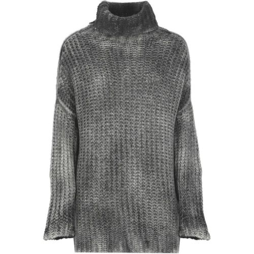 Cashmere And Silk Sweater - Größe S - grau - CALIBAN - Modalova