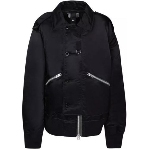 Black Nylon Jacket - Größe 1 - black - Sacai - Modalova