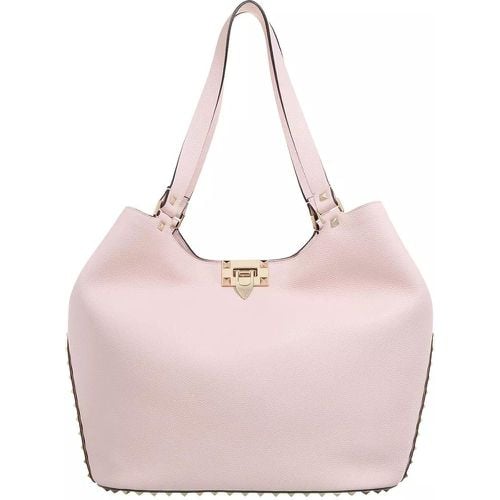 Shopper - Rockstud Shopping Bag - Gr. unisize - in Gold - für Damen - Valentino Garavani - Modalova