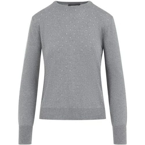 Fog Grey Virgin Wool Sweater - Größe 38 - grau - Fabiana Filippi - Modalova