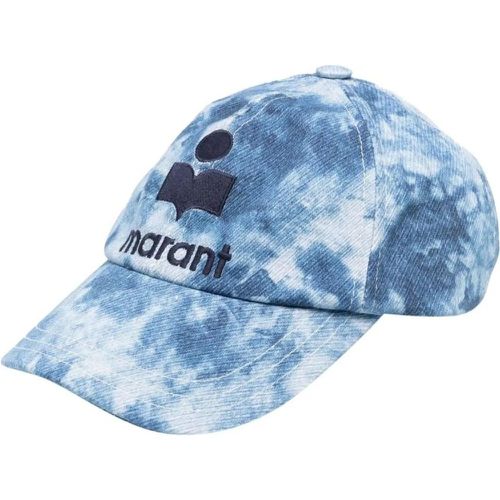 Caps & Mützen - Tyron Logo Tie-dye Baseball Cap - Gr. 57 - in - für Damen - Isabel marant - Modalova