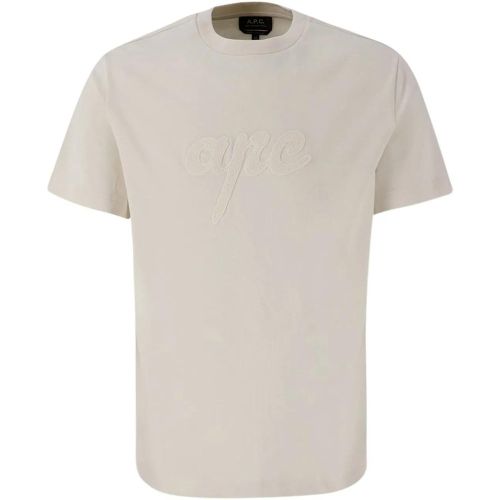 T-shirt logo - Größe L - A.P.C. - Modalova