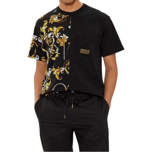 Heren T-shirt - Größe L - Versace Jeans Couture - Modalova