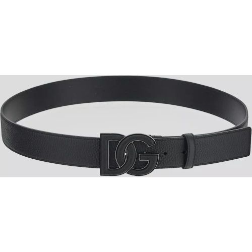 Gürtel - Textured Leather Belt - Gr. 100 - in - für Damen - Dolce&Gabbana - Modalova