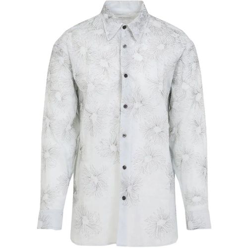 Shirts Ice Blue - Größe L - Dries Van Noten - Modalova