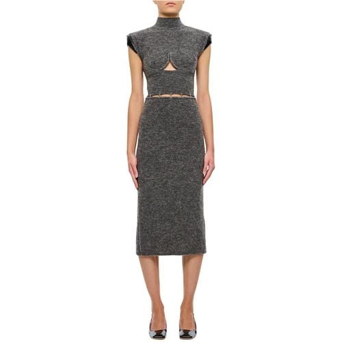 Albino Cut-Out Mohair Dress - Größe S - SPORTMAX - Modalova