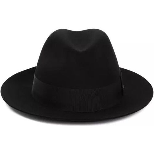 Caps & Mützen - Black Wool Hat - Gr. 57 - in - für Damen - Saint Laurent - Modalova