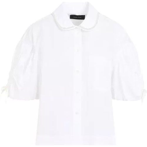 Cotton Puff Sleeve Boxy Shirt - Größe 4 - Simone Rocha - Modalova